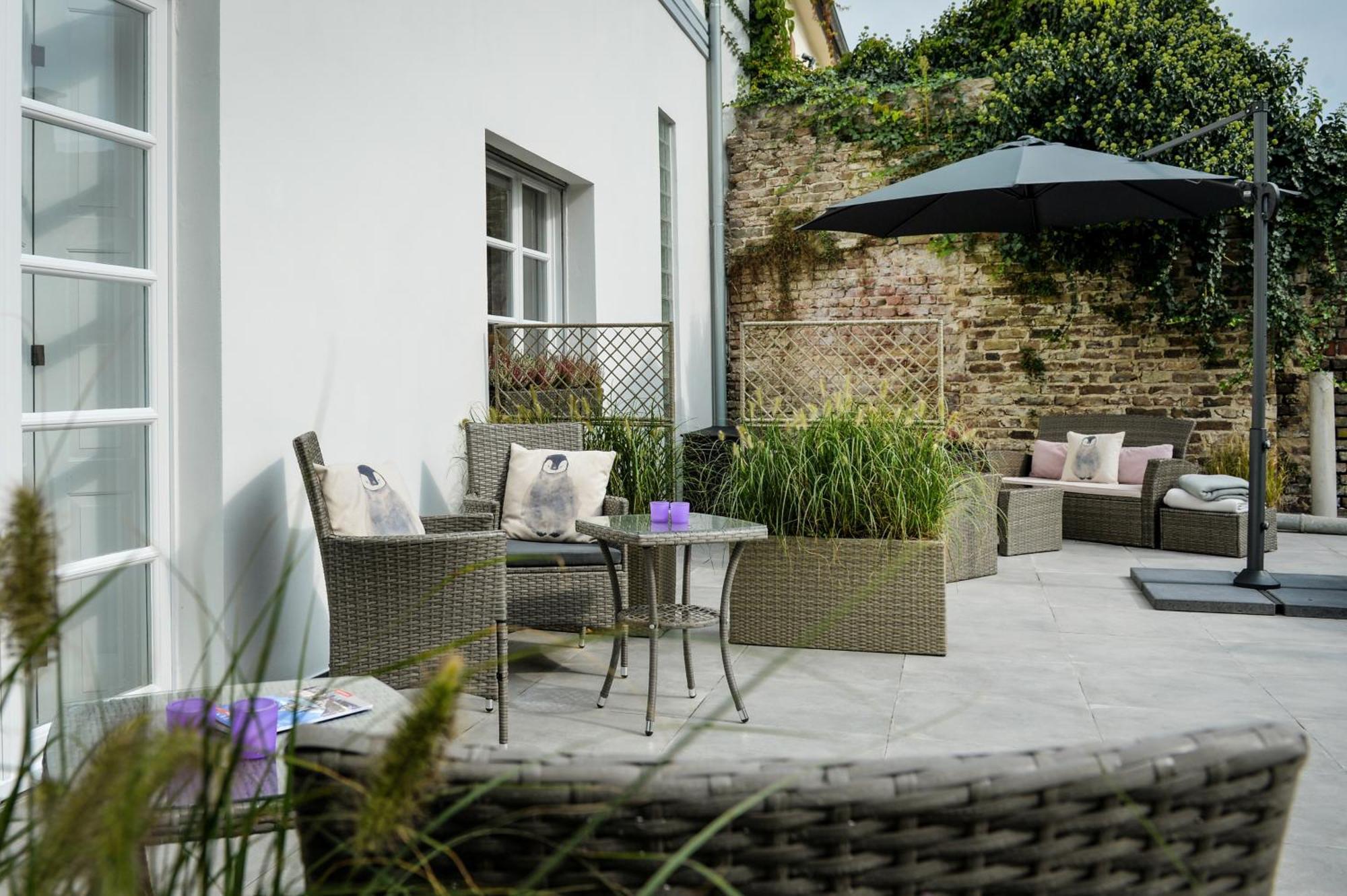 Roemer-Apartment Im Herenhaus Rheinblick ซานเทน ภายนอก รูปภาพ